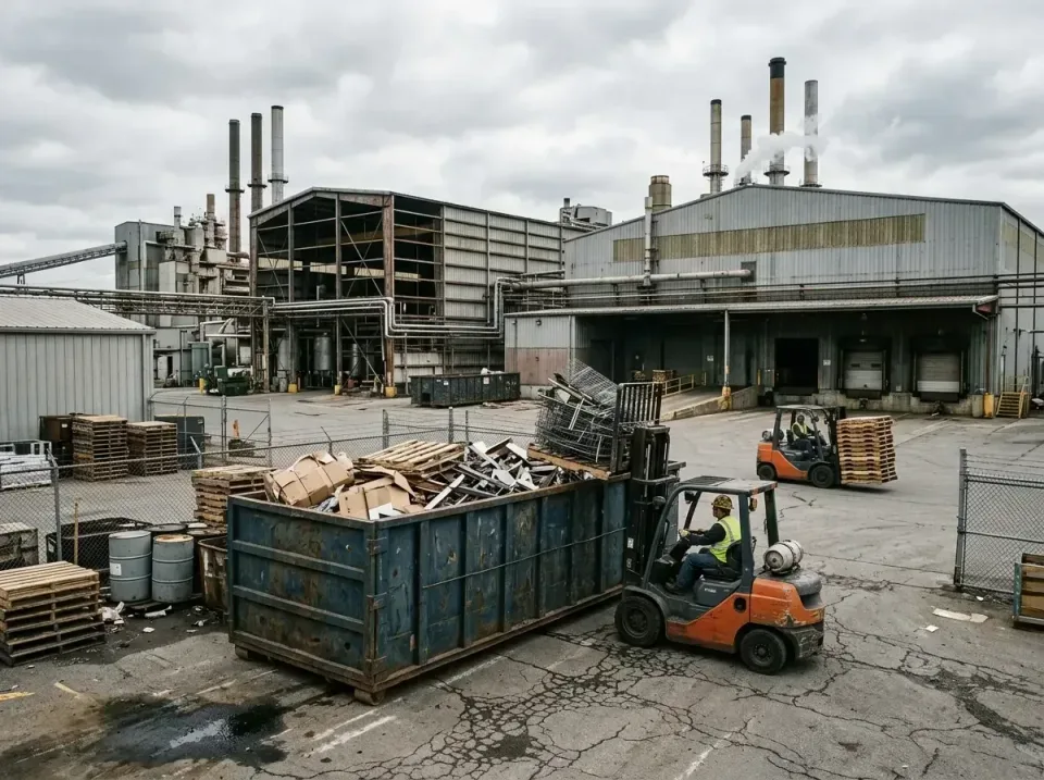 industrial-factory-scrap-conta-003 — frequently asked questions, Cheap Roll-off Dumpster Rentals in Dublin, OH